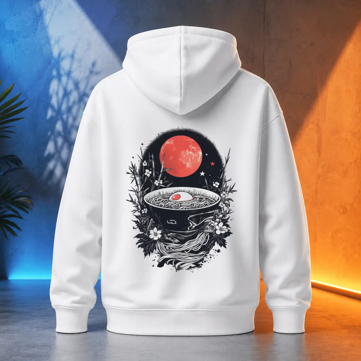 Unisex mikina - Ramen podzimní miska