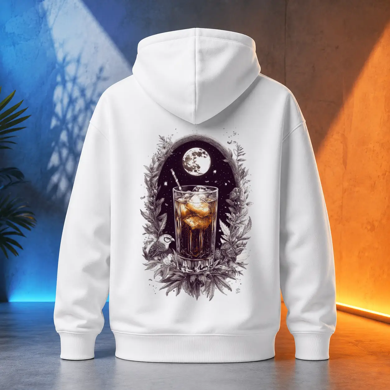 Unisex mikina - Rum Cola ledové večer