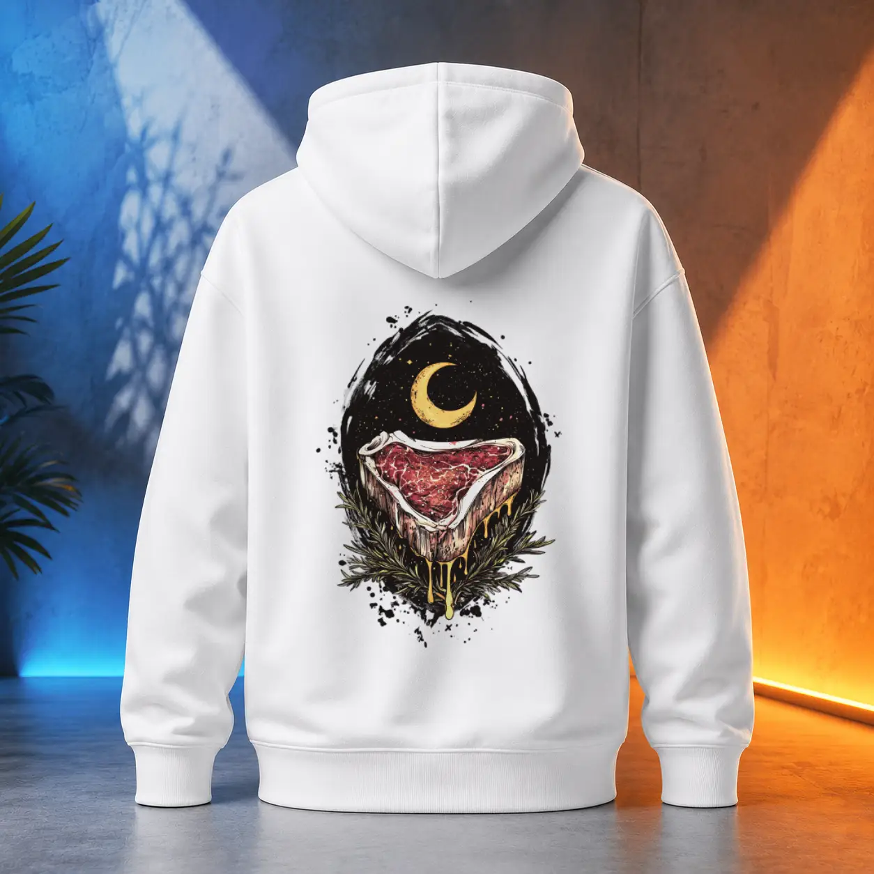 Unisex mikina - Steak temný rituál