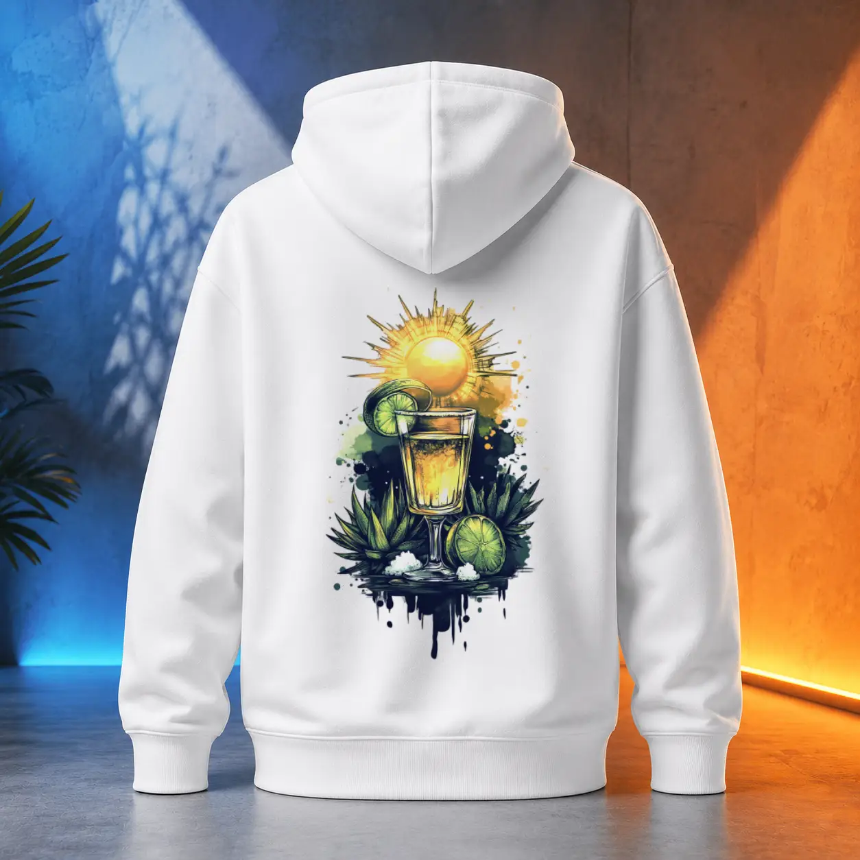 Unisex mikina - Tequila zelený blesk
