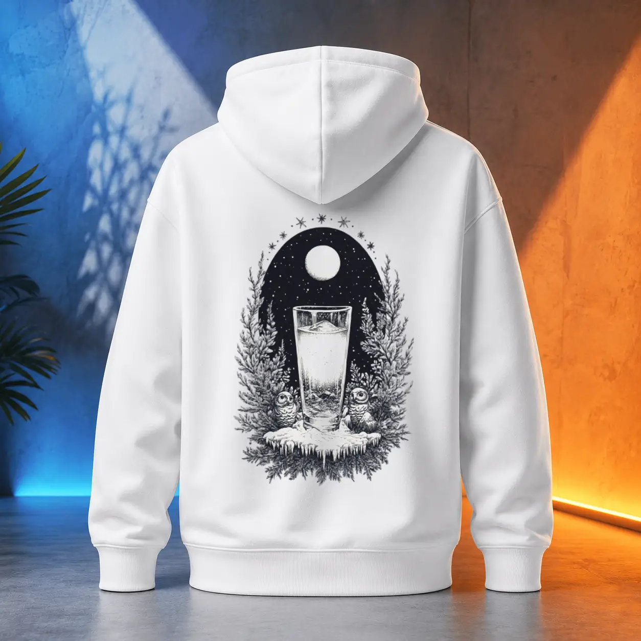Unisex mikina - Vodka krišťálová noc