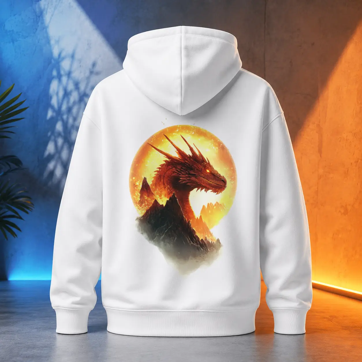 Unisex mikina - Drak horský imperator