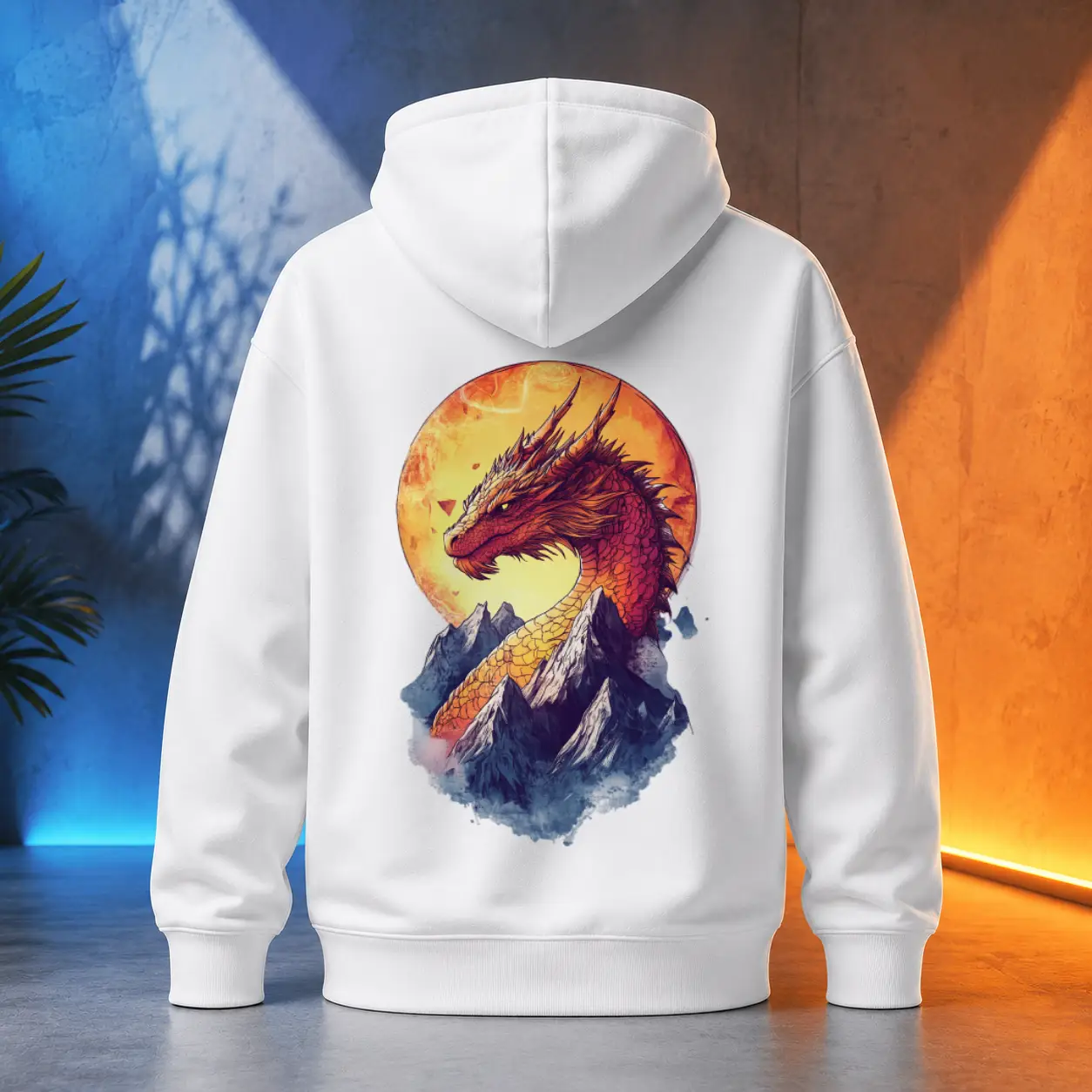 Unisex mikina - Drak horský kolos