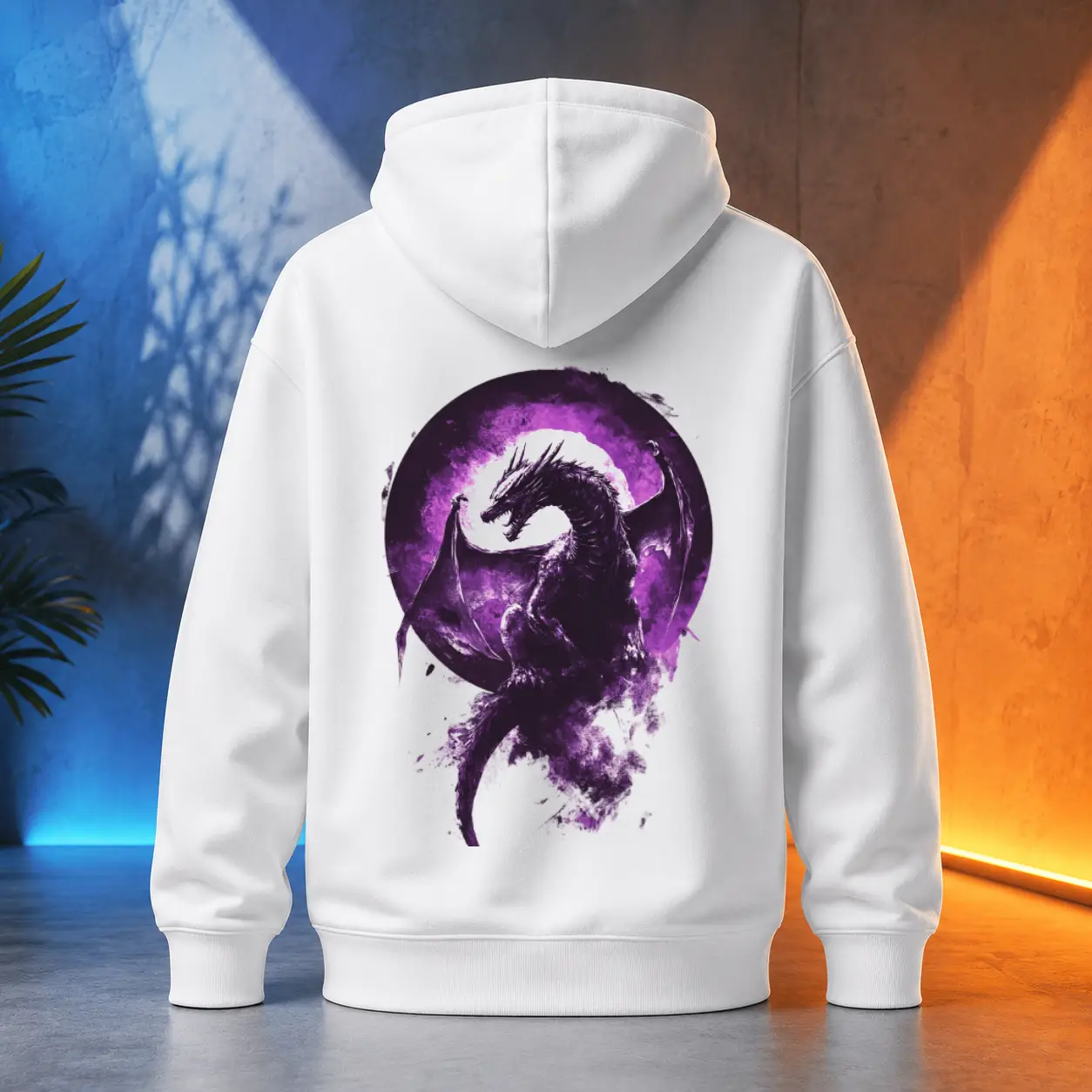 Unisex mikina - Drak pohltitel světa