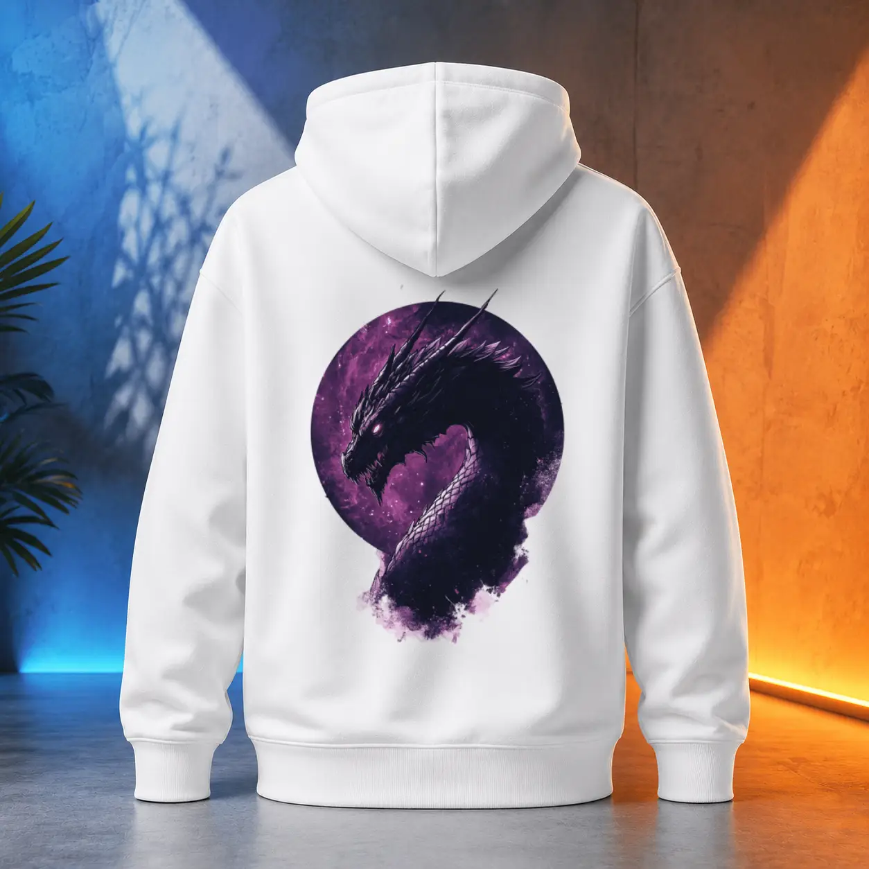 Unisex mikina - Drak věčná prázdnota