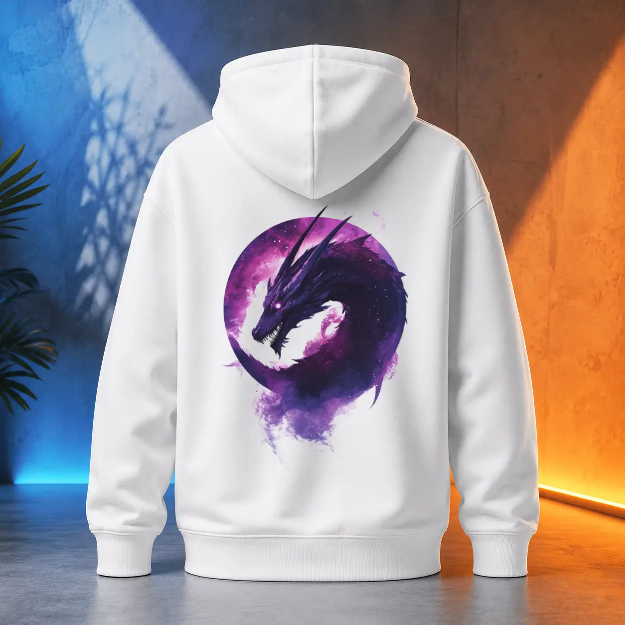 Unisex mikina - Drak věčná tma