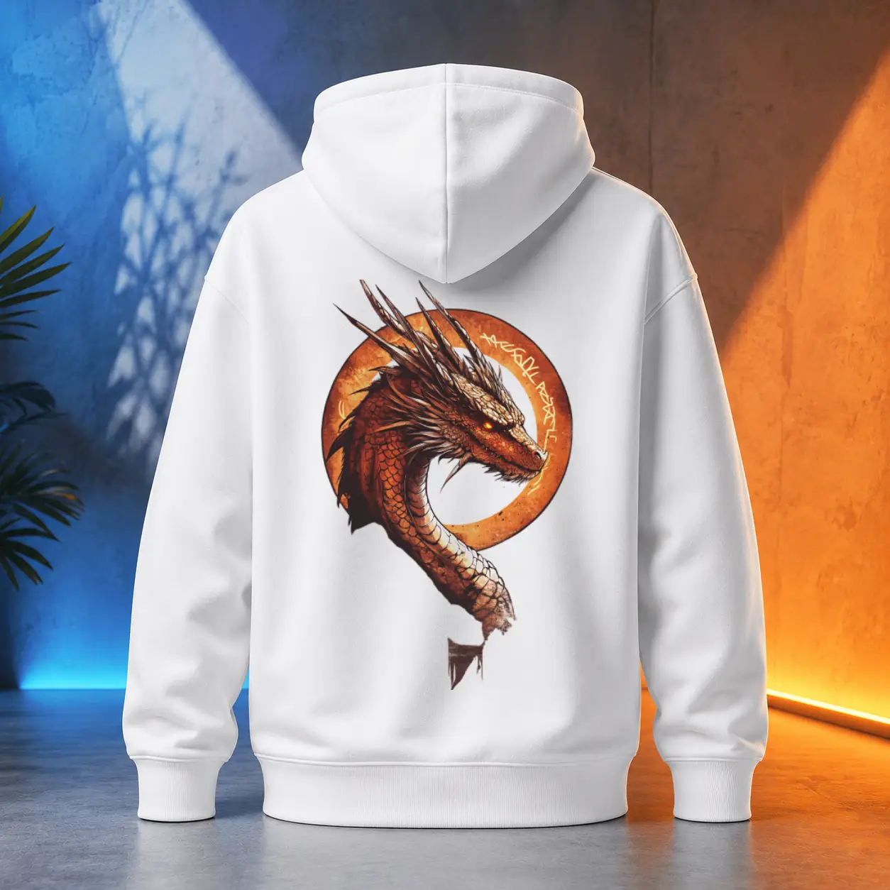 Unisex mikina - Drak vikinský imperátor