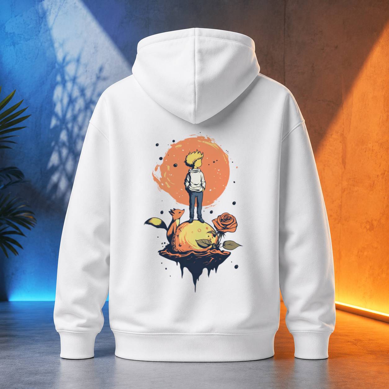 Unisex mikina - Sluneční princ - Malý princ - Le petit prince
