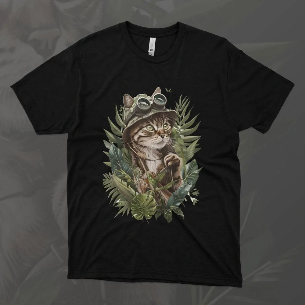 Pánské tričko - Safari Cat