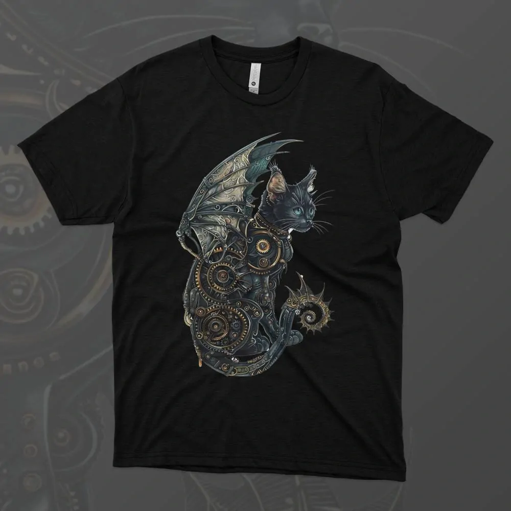 Pánské tričko - Steampunk Cat