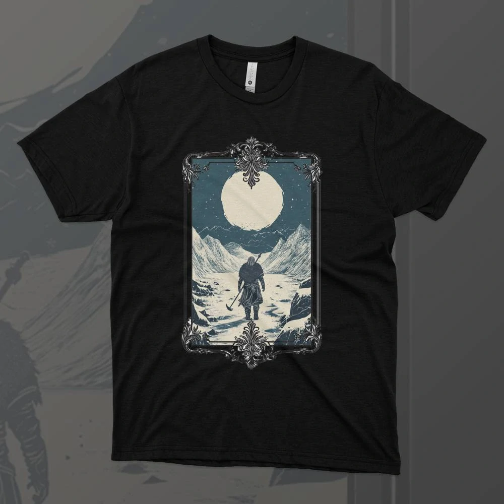 Pánské tričko - Viking na mrazivém Severu