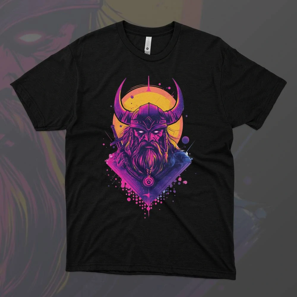Pánské tričko - Retro Viking vychází
