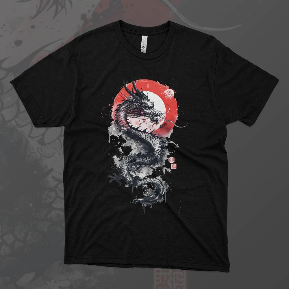 Dámské tričko - Japonský drak