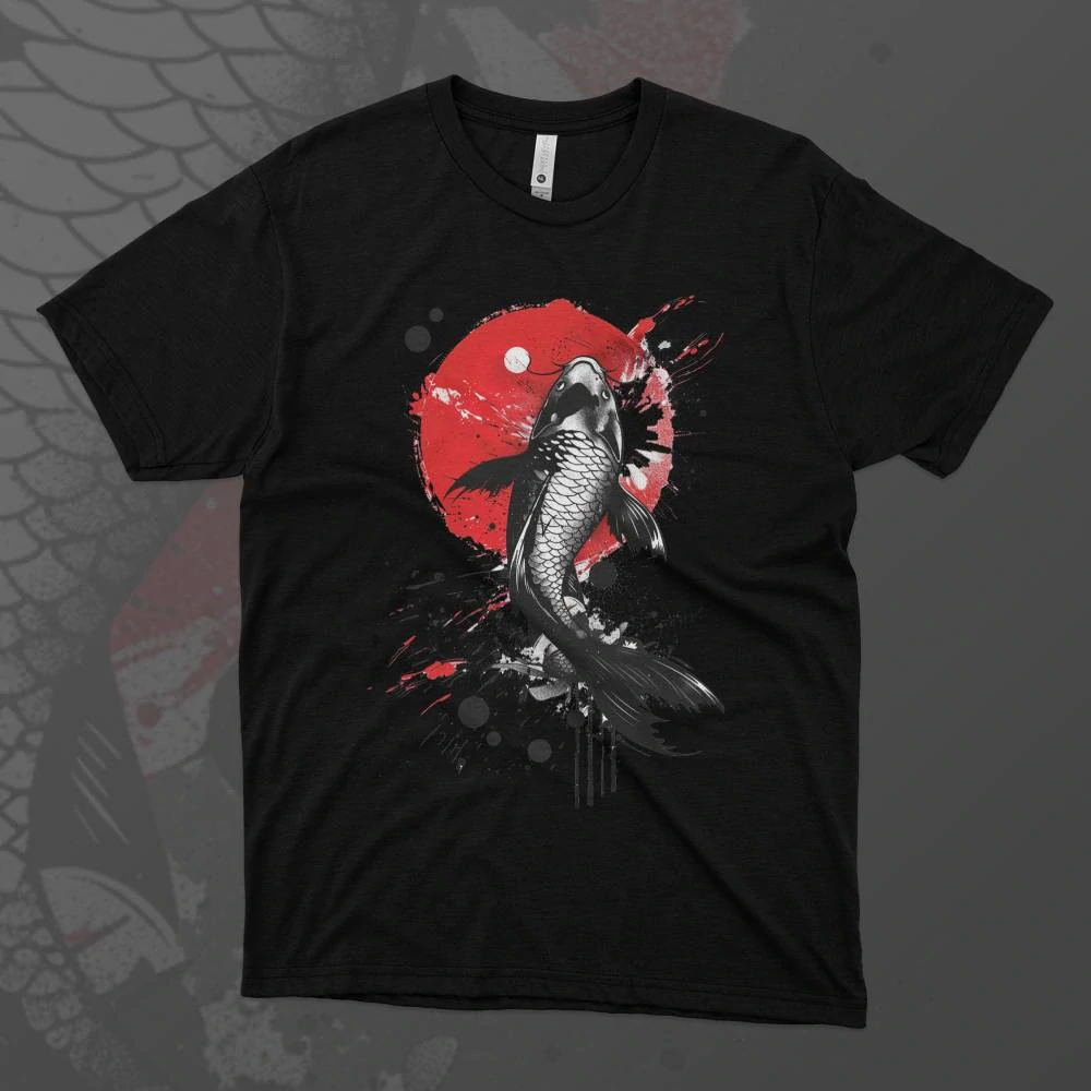 Pánské tričko - Japonský Koi kapr