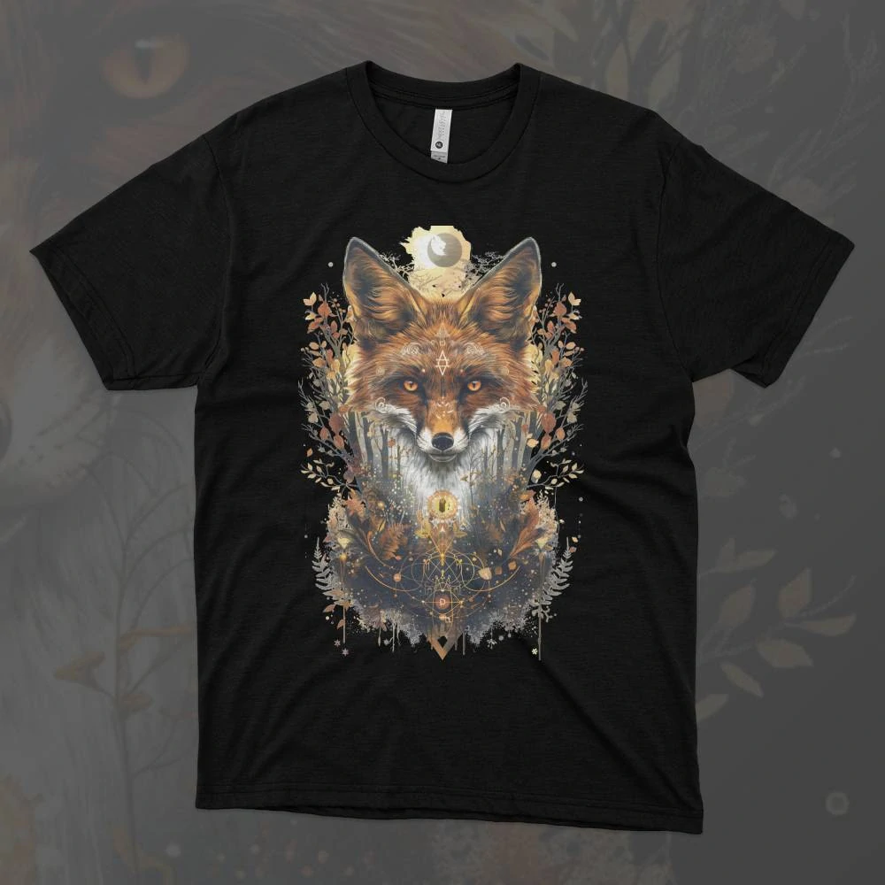 Dámské tričko - Přízračná liška