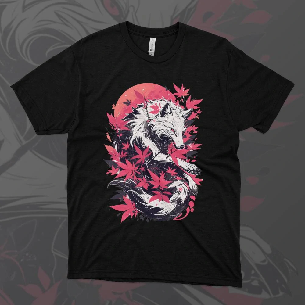 Dámské tričko - Tajemný ocas lišky