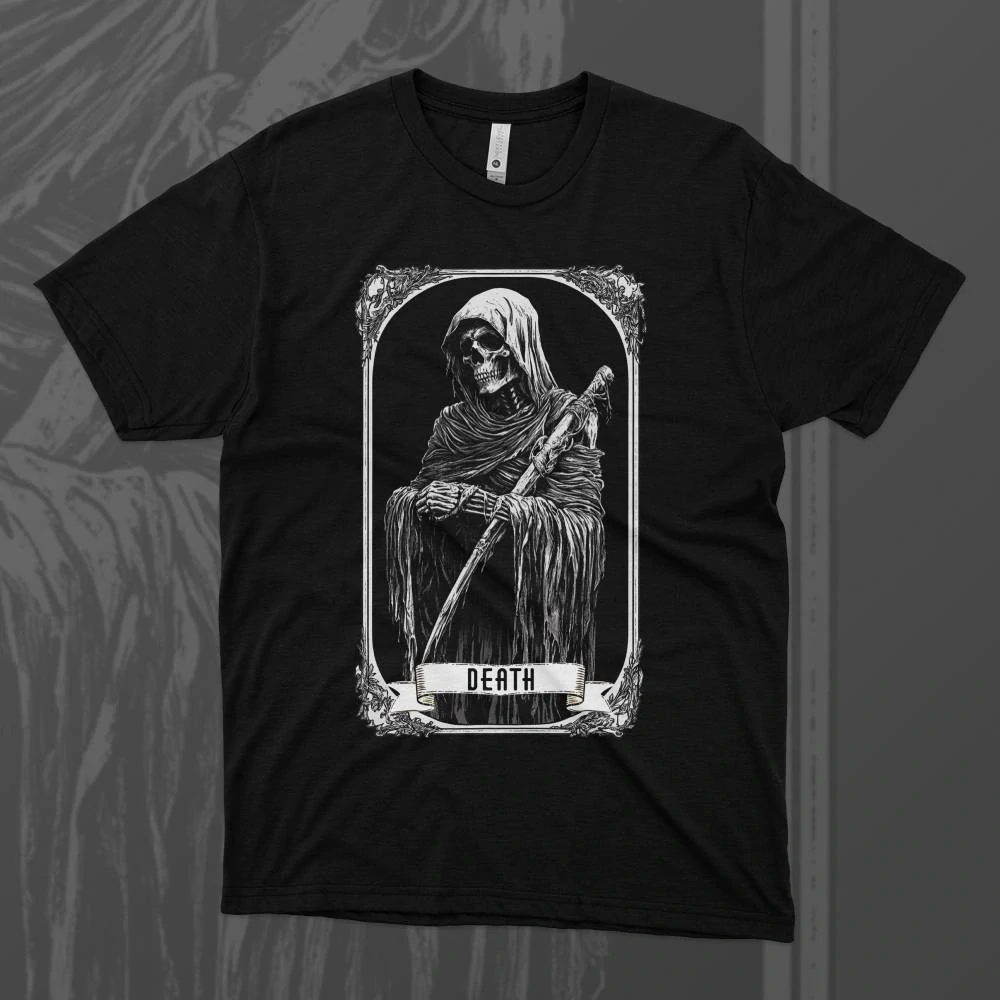 Dámské tričko - Death - Smrt - Tarot - Velká arkána