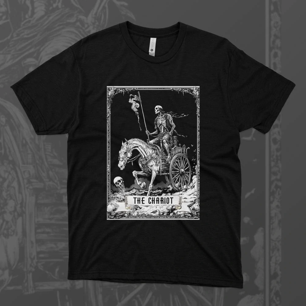 Dámské tričko - The Chariot - Vůz - Tarot - Velká Arkána