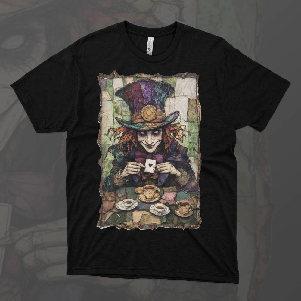 Dámské tričko - Kloboučníkův čaj – Hatter’s Tea Time