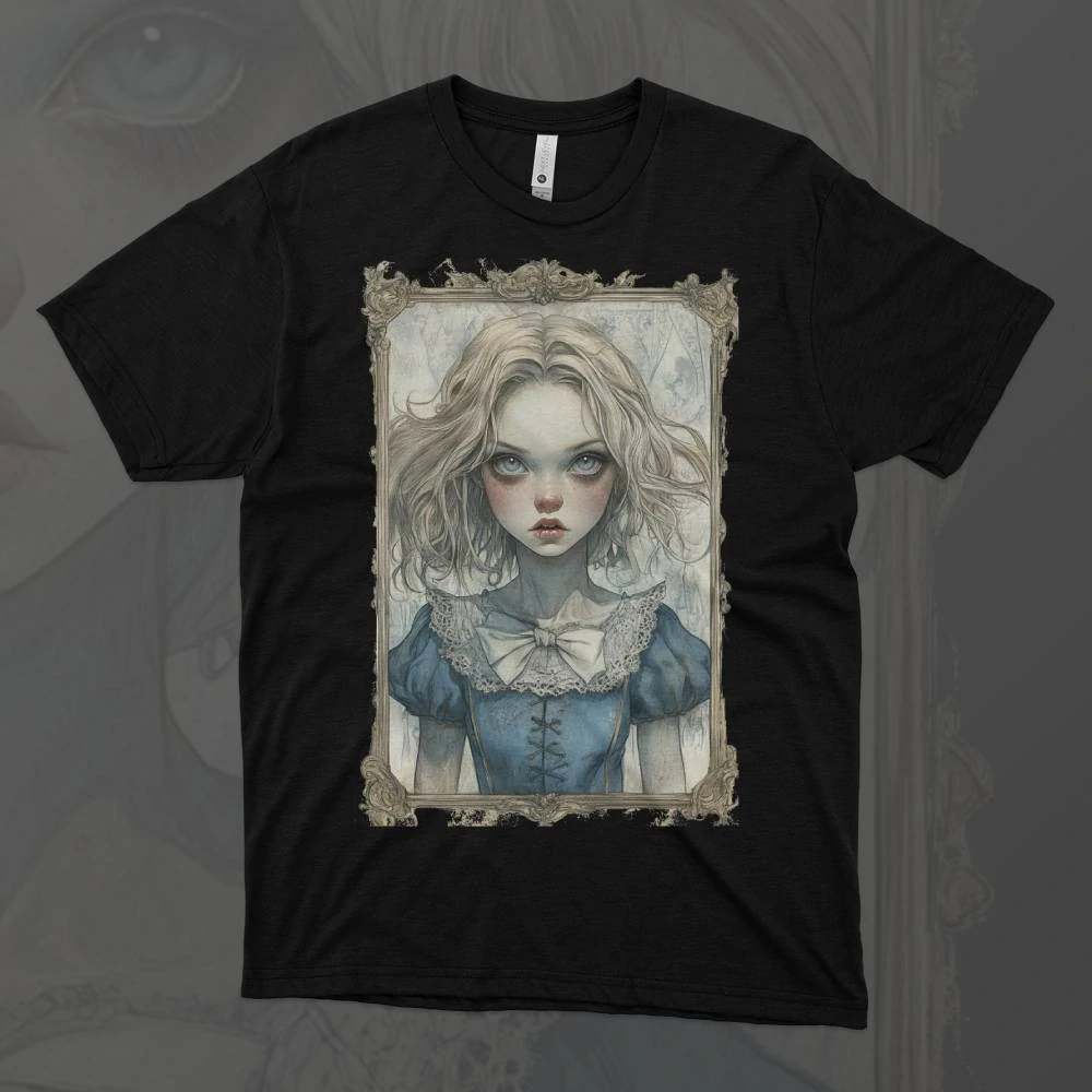 Pánské tričko - Následuj bílého králíka – Follow the White Rabbit