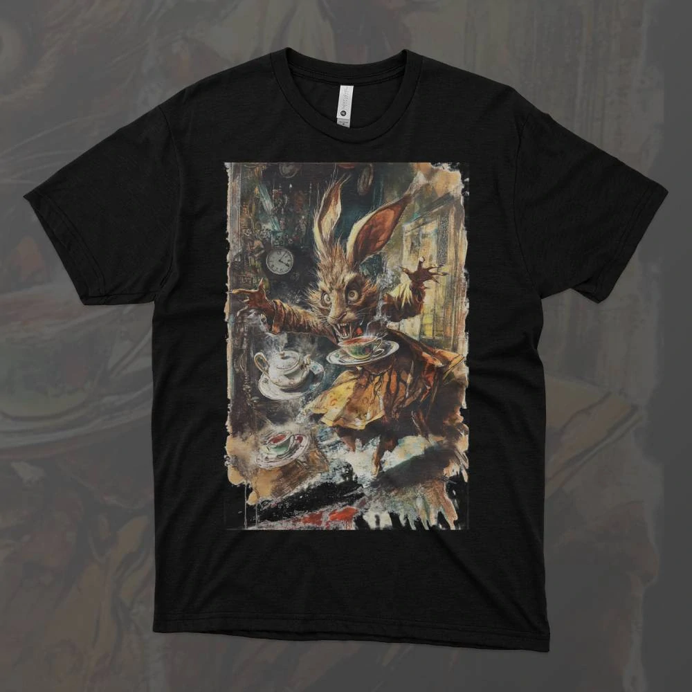 Dámské tričko - Šílený čajový dýchánek – Mad Tea Party