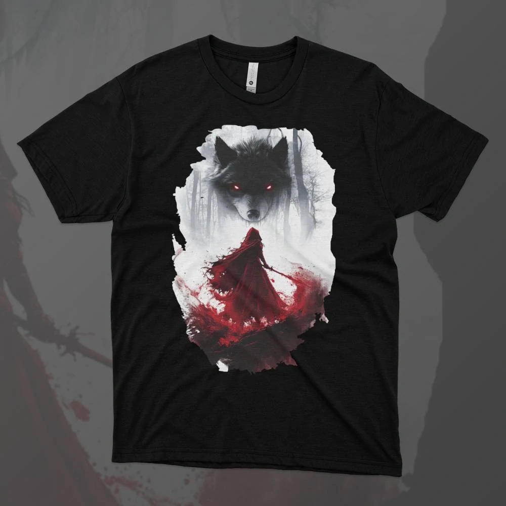 Pánské tričko - Červená Karkulka – Rudá Smrt