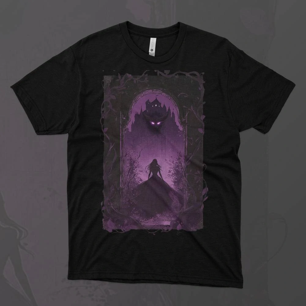 Pánské tričko - Kráska a Zvíře – Šelma v Temnotě