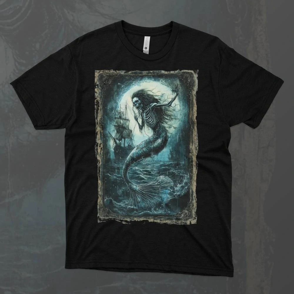 Pánské tričko - Malá mořská víla – Hlasy z Hlubin