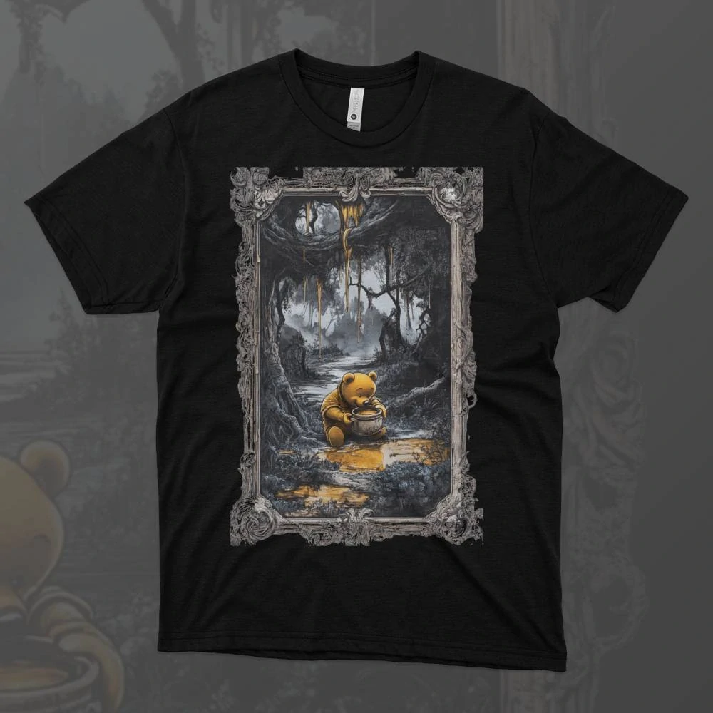 Dámské tričko - Medvídek Pú – Medová Bestie