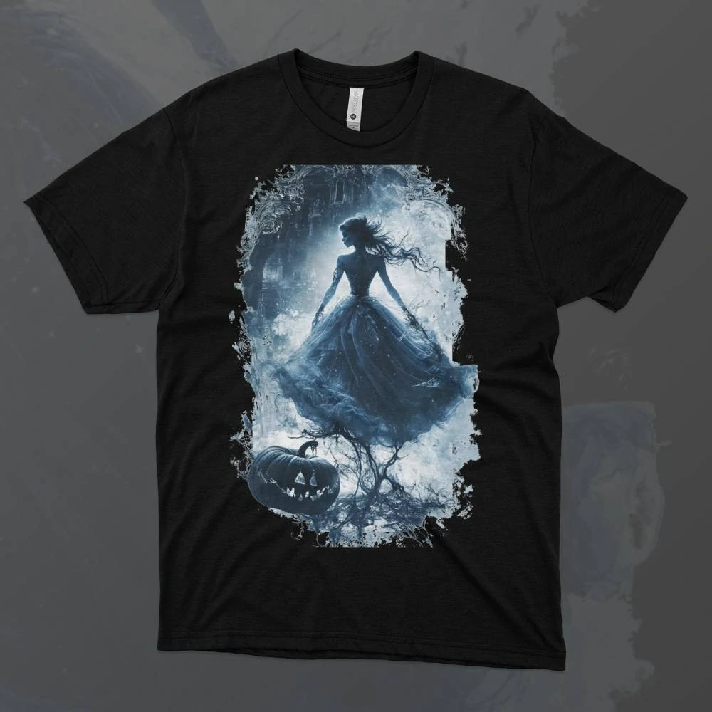 Dámské tričko - Popelka – Stíny na Plese