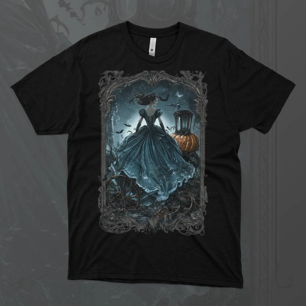 Dámské tričko - Popelka – Zakrvácený Střevíček