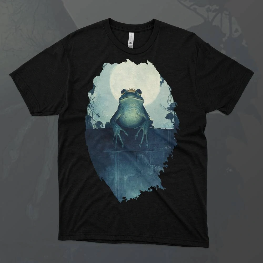 Dámské tričko - Žabí Princ – Prokletý Polibek