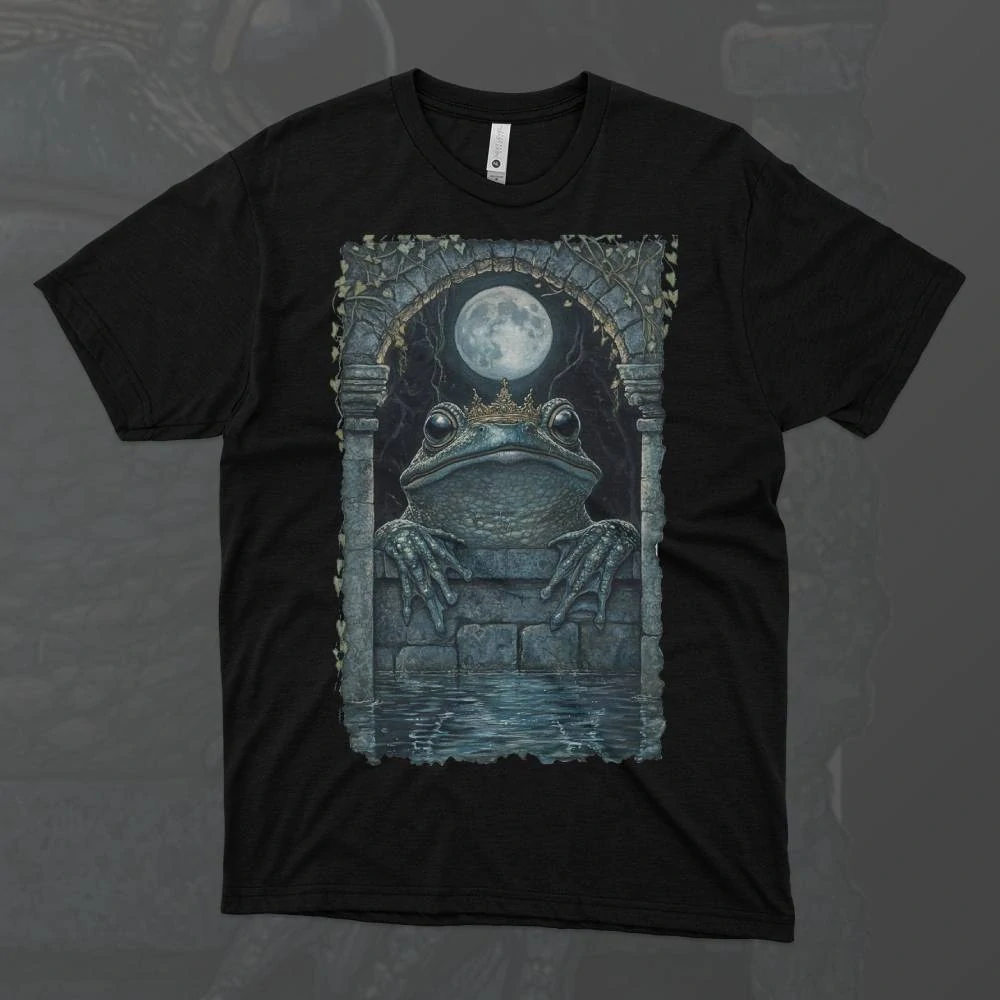 Pánské tričko - Žabí Princ – Stín Jezerního Krále
