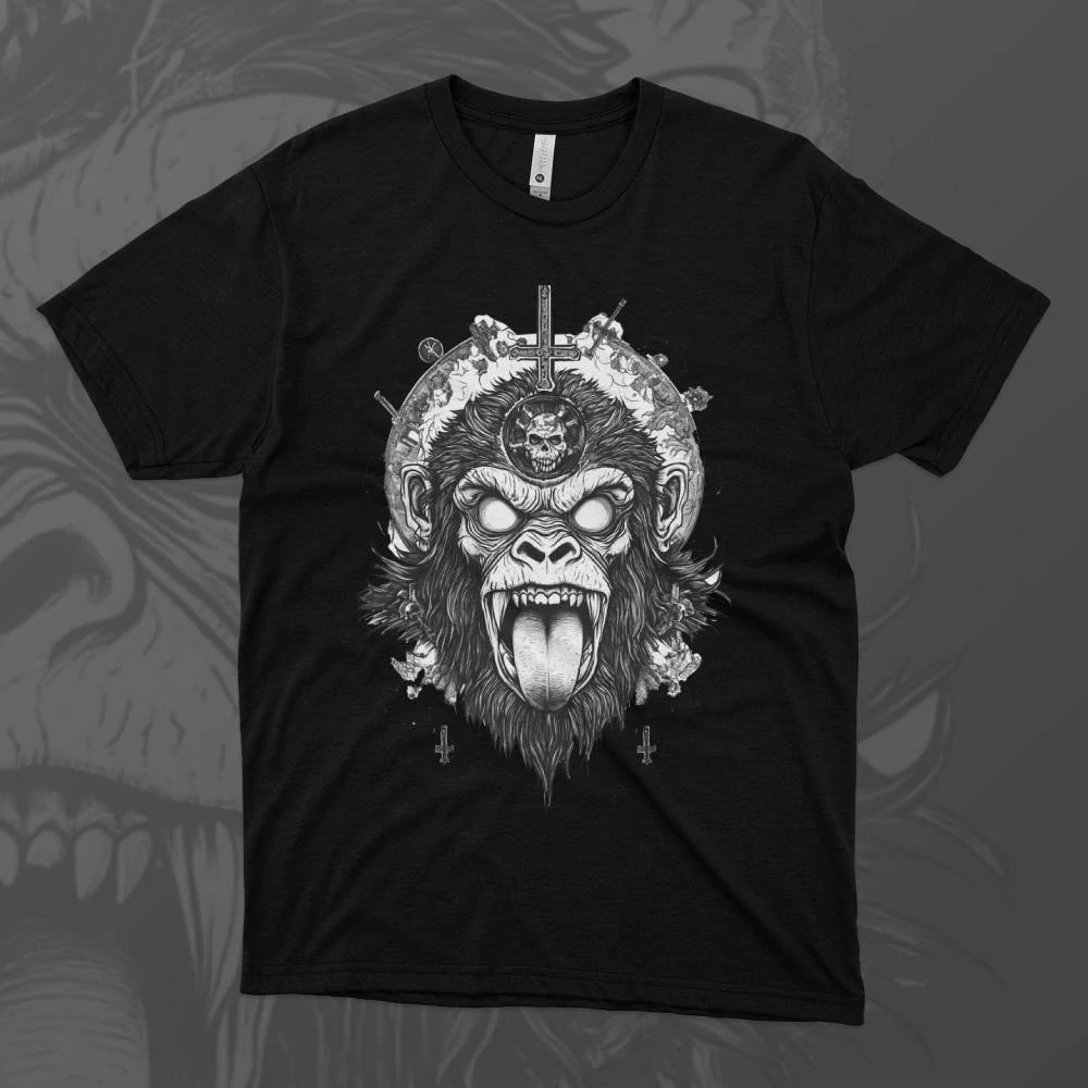 Dámské tričko - Gorila Temného Hněvu