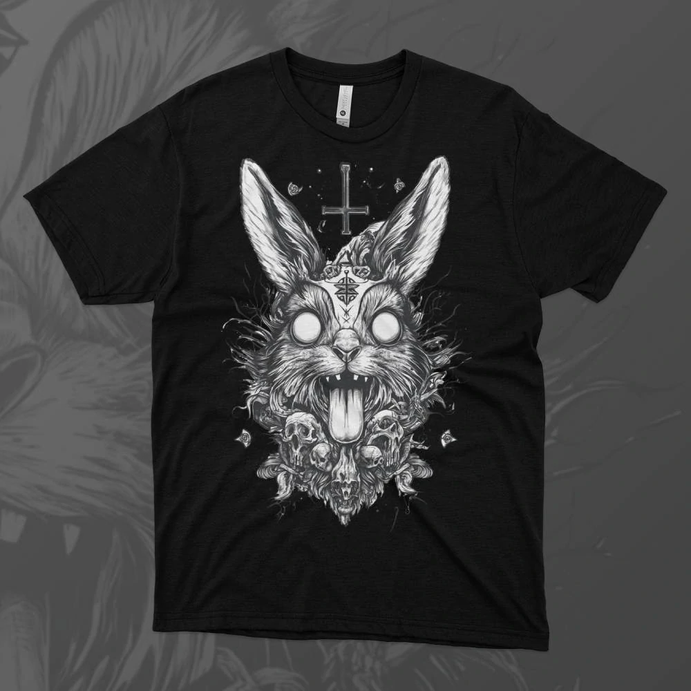 Dámské tričko - Králík Z Temnoty - Démonický bestiář