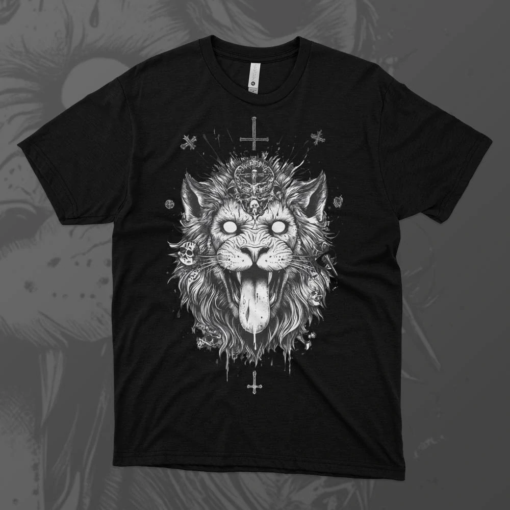 Pánské tričko - Lev Pekelného Slunce