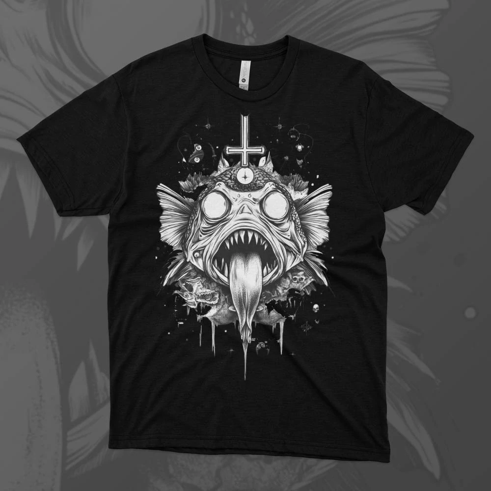 Dámské tričko - Piranja Zkázy