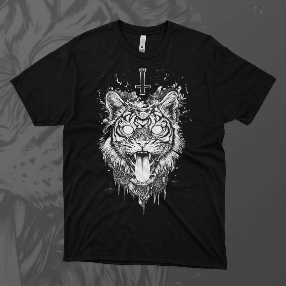 Dámské tričko - Tygr Krvavého Úsvitu - Démonický bestiář