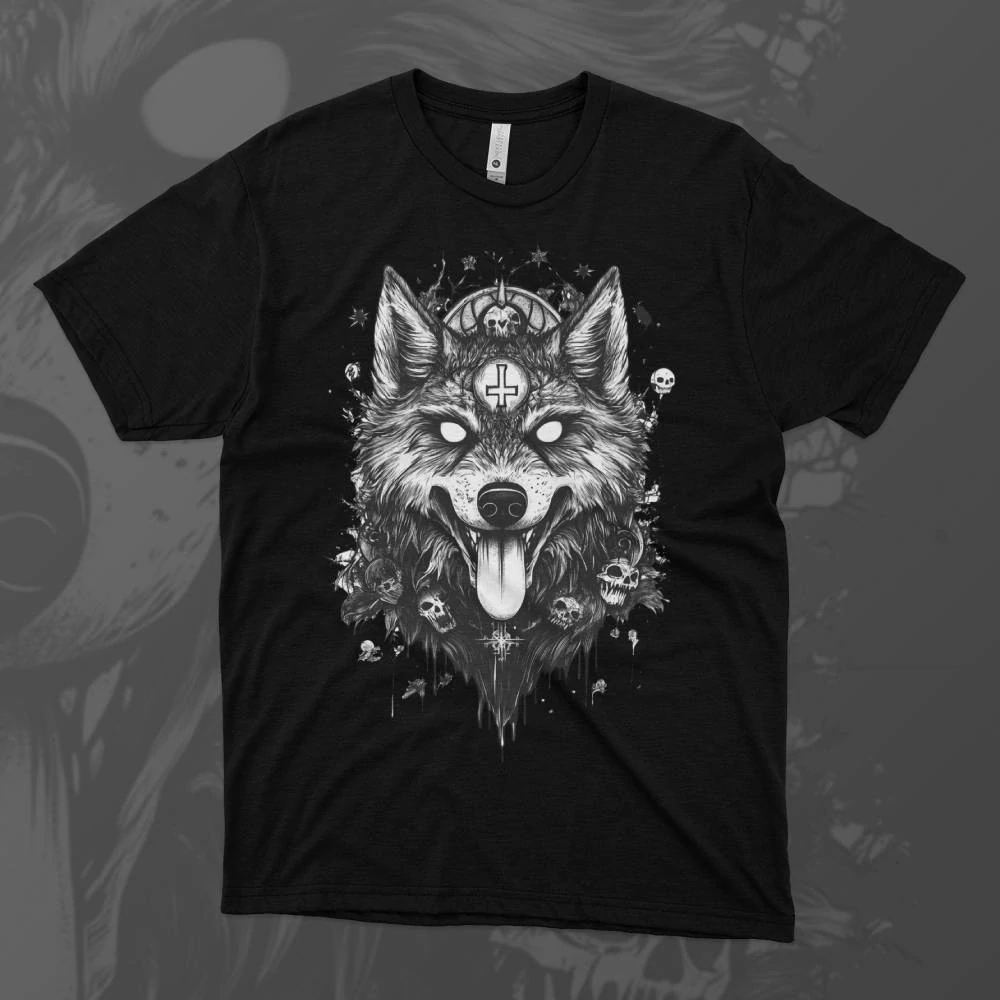 Pánské tričko - Vlk Zkázy - Démonický bestiář