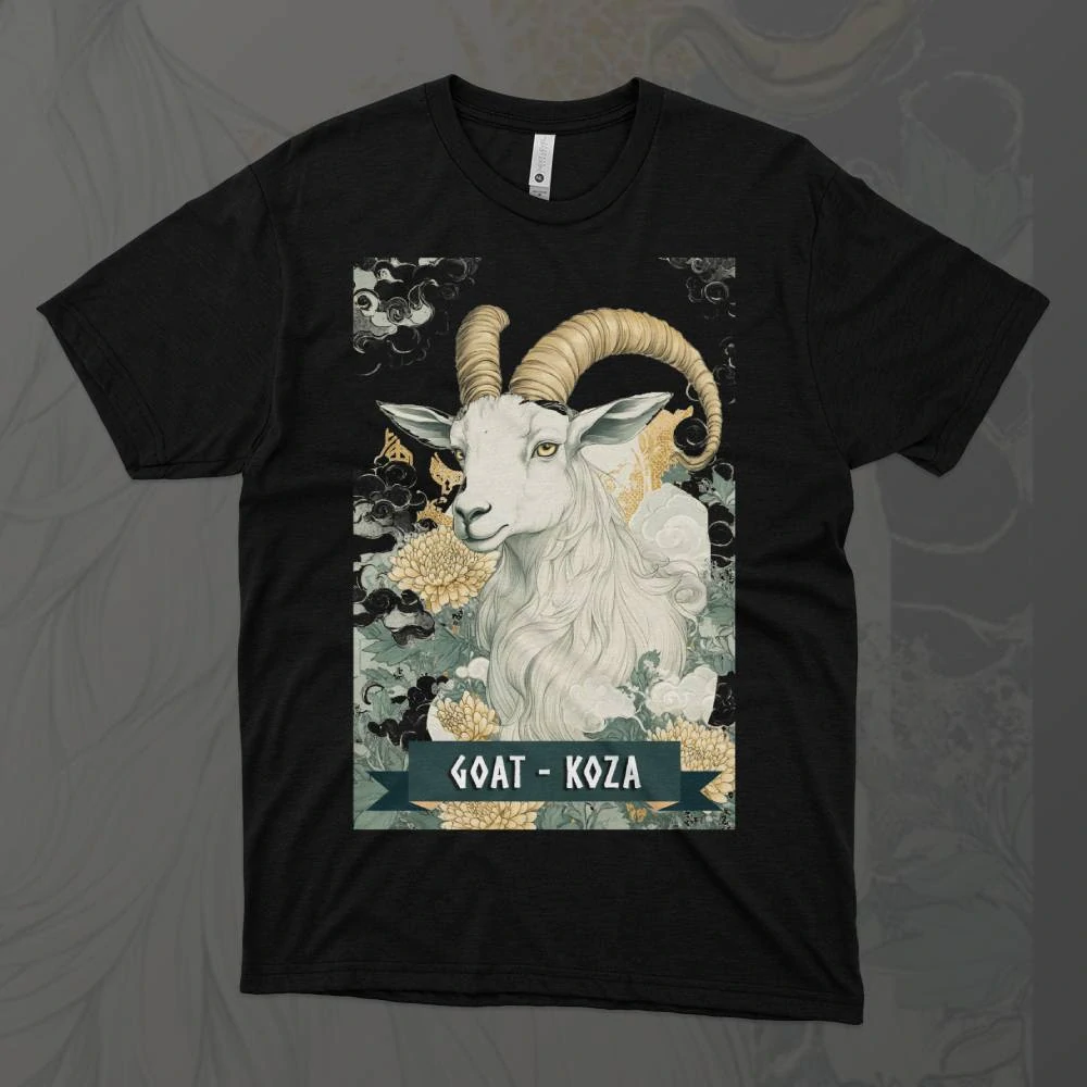 Dámské tričko - Koza