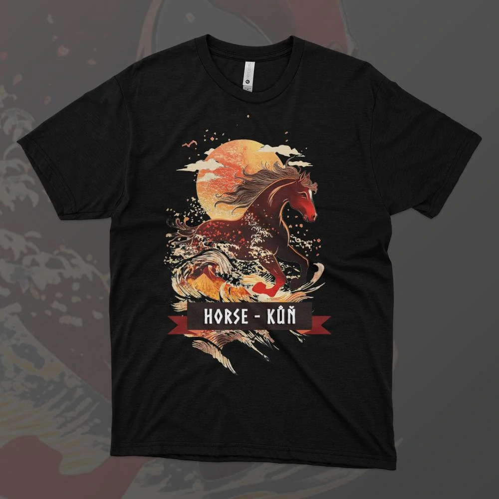 Dámské tričko - Kůň - Čínský zvěrokruh