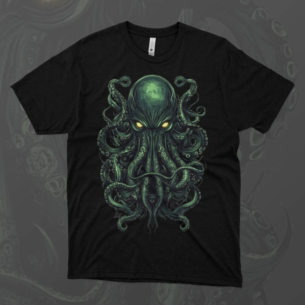 Pánské tričko - Cthulhu – Spící ve věčnosti