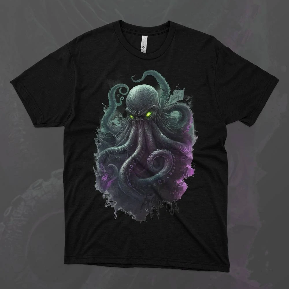 Pánské tričko - Kraken - Pohádky z potopených měst