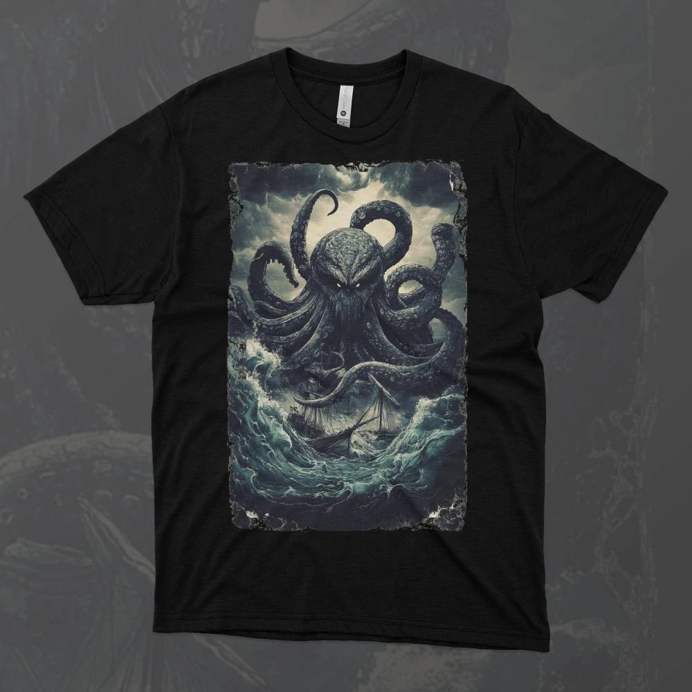 Dámské tričko - Kraken - Volání mořské bestie
