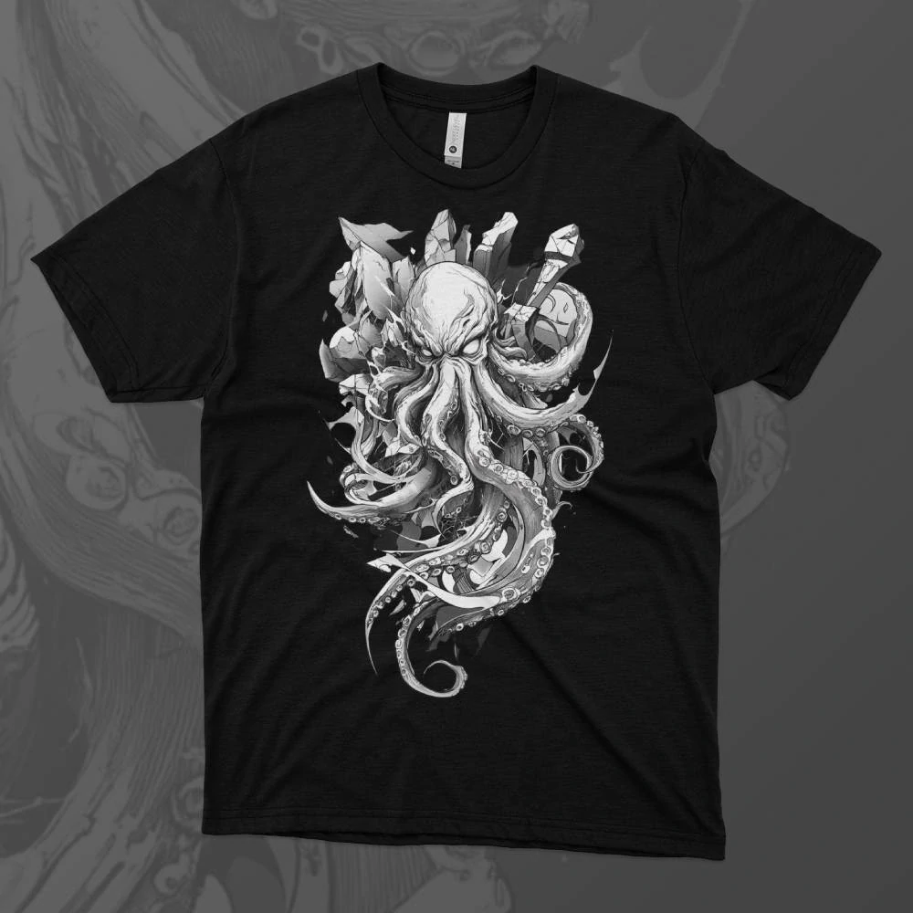 Pánské tričko - Kraken - Z hlubin temného moře