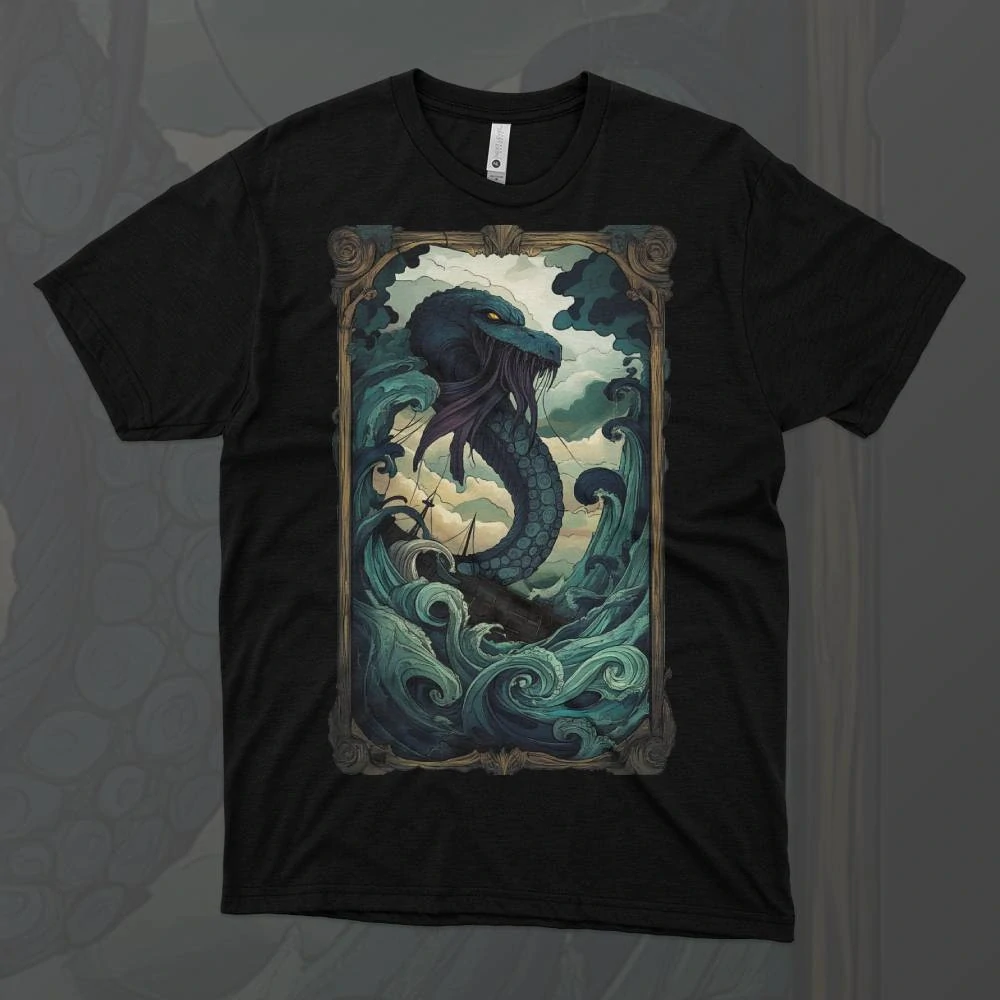 Pánské tričko - Kraken - Zkáza připlouvá