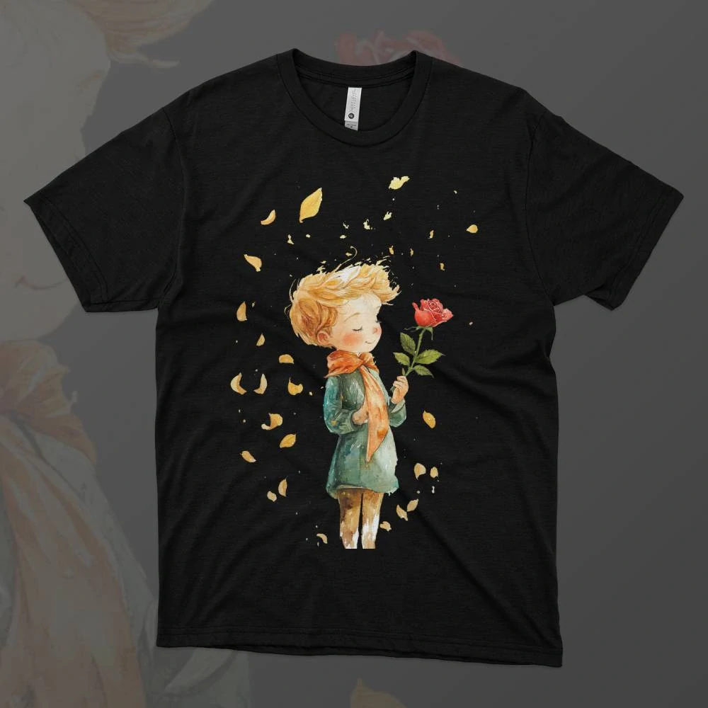 Pánské tričko - Růžový sen - Malý princ - Le petit prince