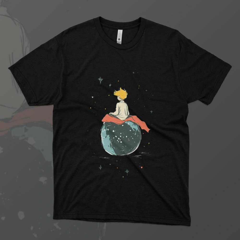 Dámské tričko - Začátek cesty - Malý princ - Le petit prince