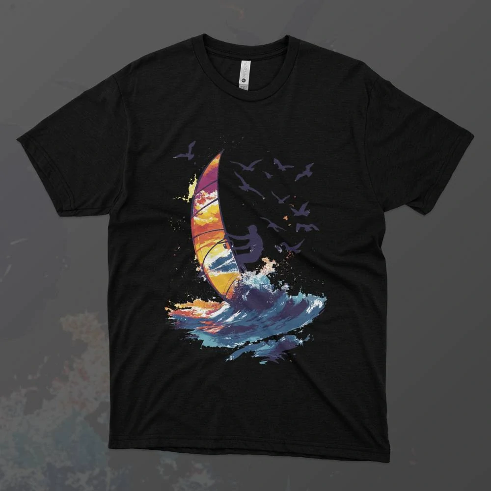 Dámské tričko - Adrenalin na větru - Svobodná příroda