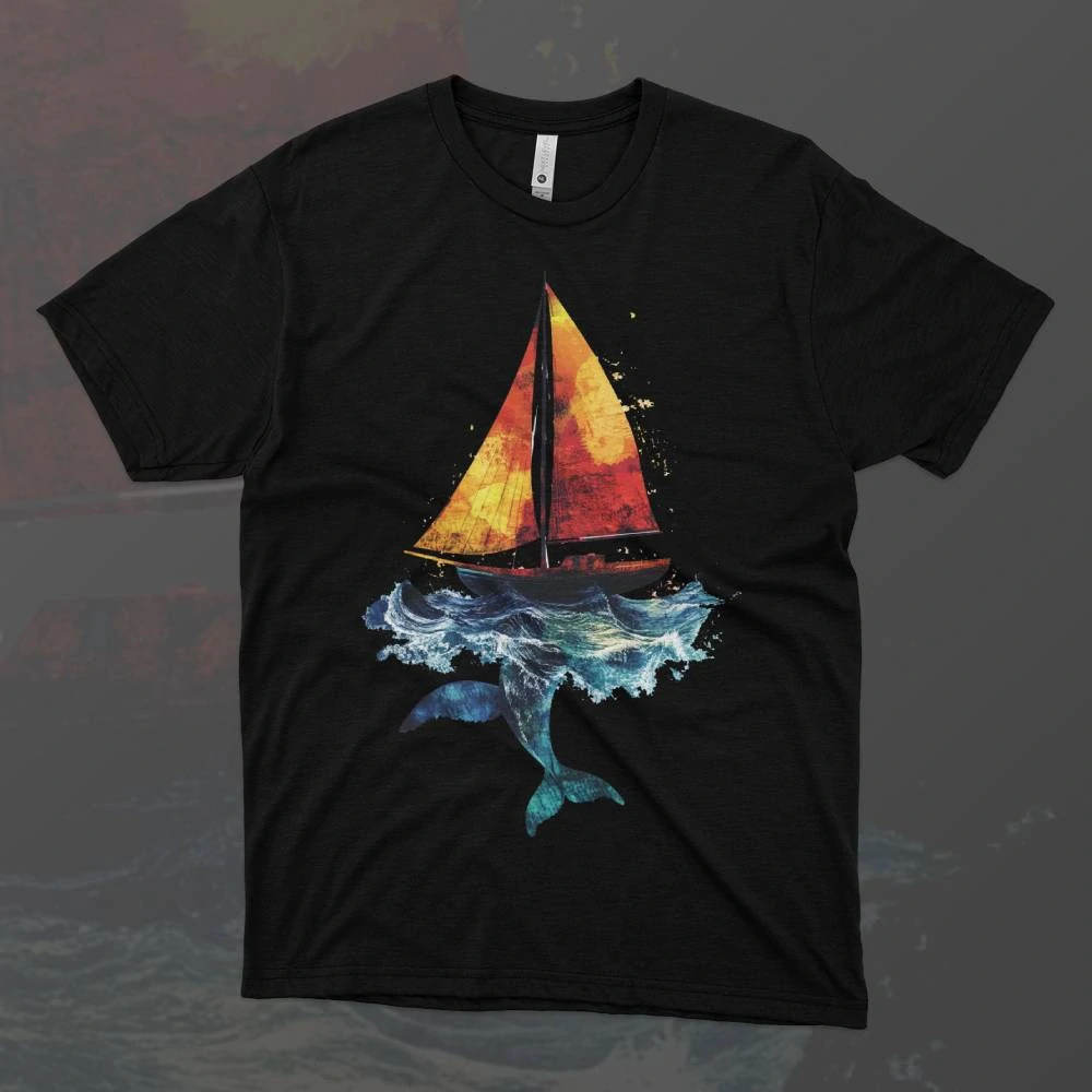 Dámské tričko - Bouřlivá plavba - Svobodná příroda